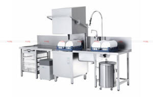 Máy rửa chén công nghiệp nhà hàng quán ăn Winterhalter P50